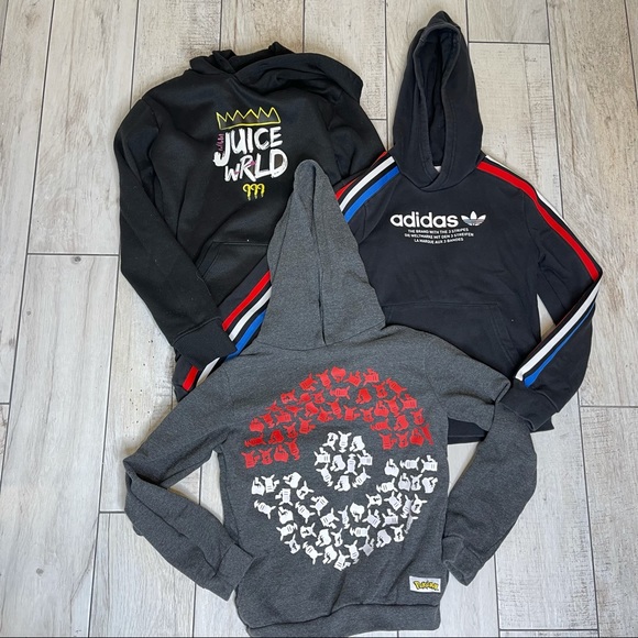 adidas Other - ADIDAS POKEMAN & JUICE WORLD Sweatshirt Bundle Size M
